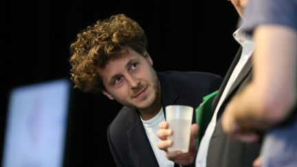 Le porte-parole d'Europe-Ecologie-Les Verts, Julien Bayou, le 24 septembre 2019 à Paris. (MICHEL STOUPAK / NURPHOTO / AFP)