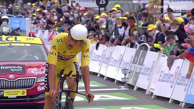 Mathieu van der Poel sauve son maillot jaune pour une poignée de secondes !