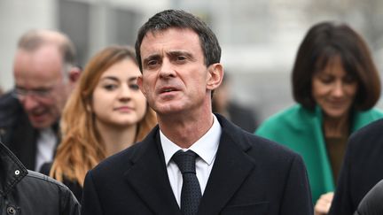 Manuel Valls, le 15 décembre 2016, à La Rochelle (XAVIER LEOTY / AFP)