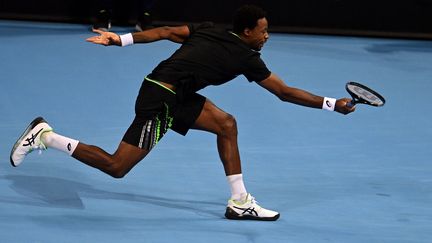 Gaël Monfils a été sèchement battu par Jannik Sinner lors de la finale de l'ATP 250 de Sofia, le 3 octobre 2021. (MAXPPP)