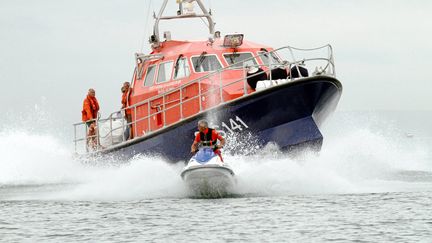 Les sauveteurs de la SNSM ci-contre à Port Camargue. Image d'illustration. (MAXPPP)