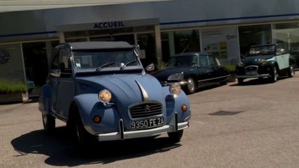 Automobile : les 2CV passent au vert&nbsp; (CAPTURE D'ÉCRAN FRANCE 3)