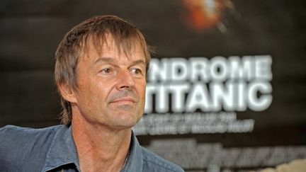 Nicoals Hulot, le 3 septembre 2009 dans les locaux du journal Sud-Ouest à Bordeaux. (AFP - Jean-Pierre Muller)