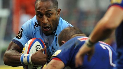 Le trois quart bayonnais Joe Rokocoko (JEAN-PIERRE CLATOT / AFP)