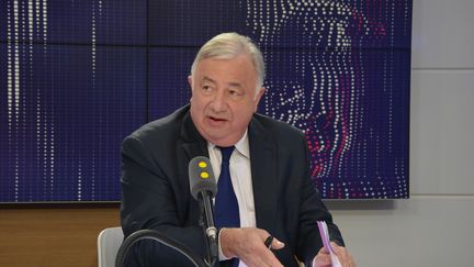 Gérard Larcher, président du Sénat. (JEAN-CHRISTOPHE BOURDILLAT / RADIO FRANCE)