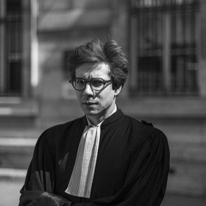 Maître Raphaël Kempf, l’un des deux avocats de Yassine Atar. (DAVID FRITZ-GOEPPINGER POUR FRANCEINFO)