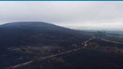 Incendies : 1 700 hectares partis en fumée dans les monts d’Arrée (France 2)