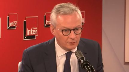 Bruno Le Maire sur France Inter, le 18 juin 2020. (FRANCE INTER / RADIO FRANCE)