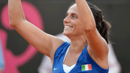 La joueuse italienne Roberta Vinci