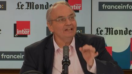 Jean-Louis Bourlanges, député Modem, sur franceinfo, le 16 mai 2021. (FRANCEINFO / RADIOFRANCE)