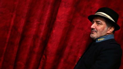 Rachid Taha photographié chez lui aux Lilas (93) en janvier 2016.
 (PHOTOPQR/LE PARISIEN)