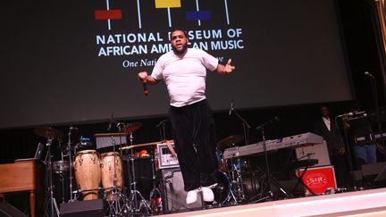 Le rappeur américain Fatman Scoop, à Nashville, dans le Tennessee (Etats-Unis), le 28 juin 2019. (JASON KEMPIN / GETTY IMAGES NORTH AMERICA / AFP)