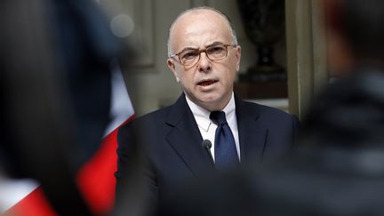 Le ministre de l'Int&eacute;rieur, Bernard Cazeneuve, le 22 septembre 2014 &agrave; Paris. (FRANCOIS GUILLOT / AFP)