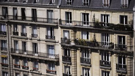 Façades d'immeubles à Paris (avril 2010) (AFP / Fred Dufour)