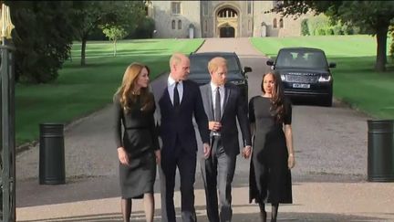 Royaume-Uni : le documentaire sur Harry et Meghan crispe la famille royale (Capture franceinfo)