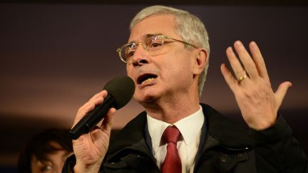 Le candidat PS à la présidence de la région Ile-de-France, Claude Bartolone, le 2 novembre 2015 à Paris. (GEORGES DARMON / CITIZENSIDE.COM / AFP)