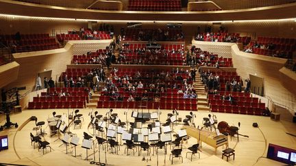 L'auditorium de la&nbsp;Seine musicale, le 20 avril 2017. (FRANCOIS GUILLOT / AFP)