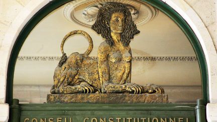 La fa&ccedil;ade du Conseil constitutionnel, &agrave; Paris. (JOEL SAGET / AFP)