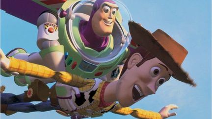 Les personnages Woody et Buzz l'Eclair dans le film "Toy Story" (1996) des studios Pixar. (PIXAR ANIMATION STUDIOS)