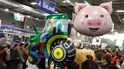 2 mars 2023.Salon international de l'Agriculture, porte de Versailles à Paris. (Illustration) (BRUNO LEVESQUE / MAXPPP)