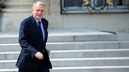 Le Premier ministre Jean-Marc Ayrault le 13 juin 2012 &agrave; l'Elys&eacute;e (Paris). (MARTIN BUREAU / AFP)