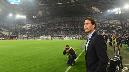 Rudi Garcia est attendu au tournant par le public du Stade Vélodrome. (BORIS HORVAT / AFP)