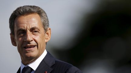 Nicolas Sarkozy lors de l'universit&eacute; d'&eacute;t&eacute; du parti les R&eacute;publicains &agrave; La Baule (Loire-Atlantique), le 5 septembre 2015. ( STEPHANE MAHE / REUTERS)