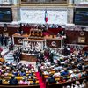 Les députés réunis à l'Assemblée nationale, le 12 juillet 2022. (XOSE BOUZAS / HANS LUCAS / AFP)