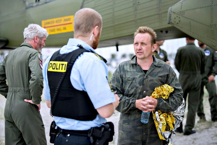 L'inventeur danois Peter Madsen, dans le port de Dragor, près de&nbsp;Copenhague (Danemark), le 11 août 2017. (SCANPIX DENMARK / REUTERS)