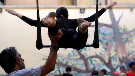 L’école d’Art d’al-Darb al-Ahmar. (Amr Abdallah Dalsh / REUTERS )