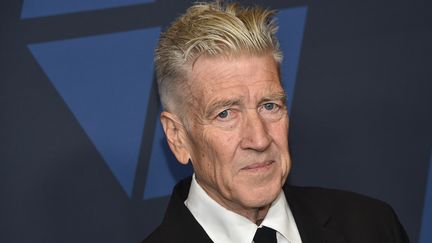 Le réalisateur américain David Lynch le 27 octobre 2019 au Dolby Theater à Hollywwod (CHRIS DELMAS / AFP)