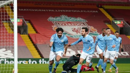 La joie des Citizens, tombeurs de Reds en opération sabordage. (JON SUPER / POOL)