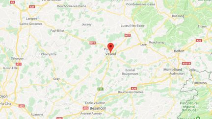 Deux personnes ont été grièvement brûlées jeudi 24 janvier après une explosion dans un immeuble du&nbsp;quartier des&nbsp;Rêpes, à&nbsp;Vesoul, en Haute-Saône. (GOOGLE MAPS)