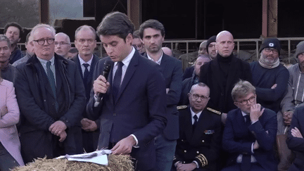 Colère des agriculteurs : les annonces de Gabriel Attal (France info)