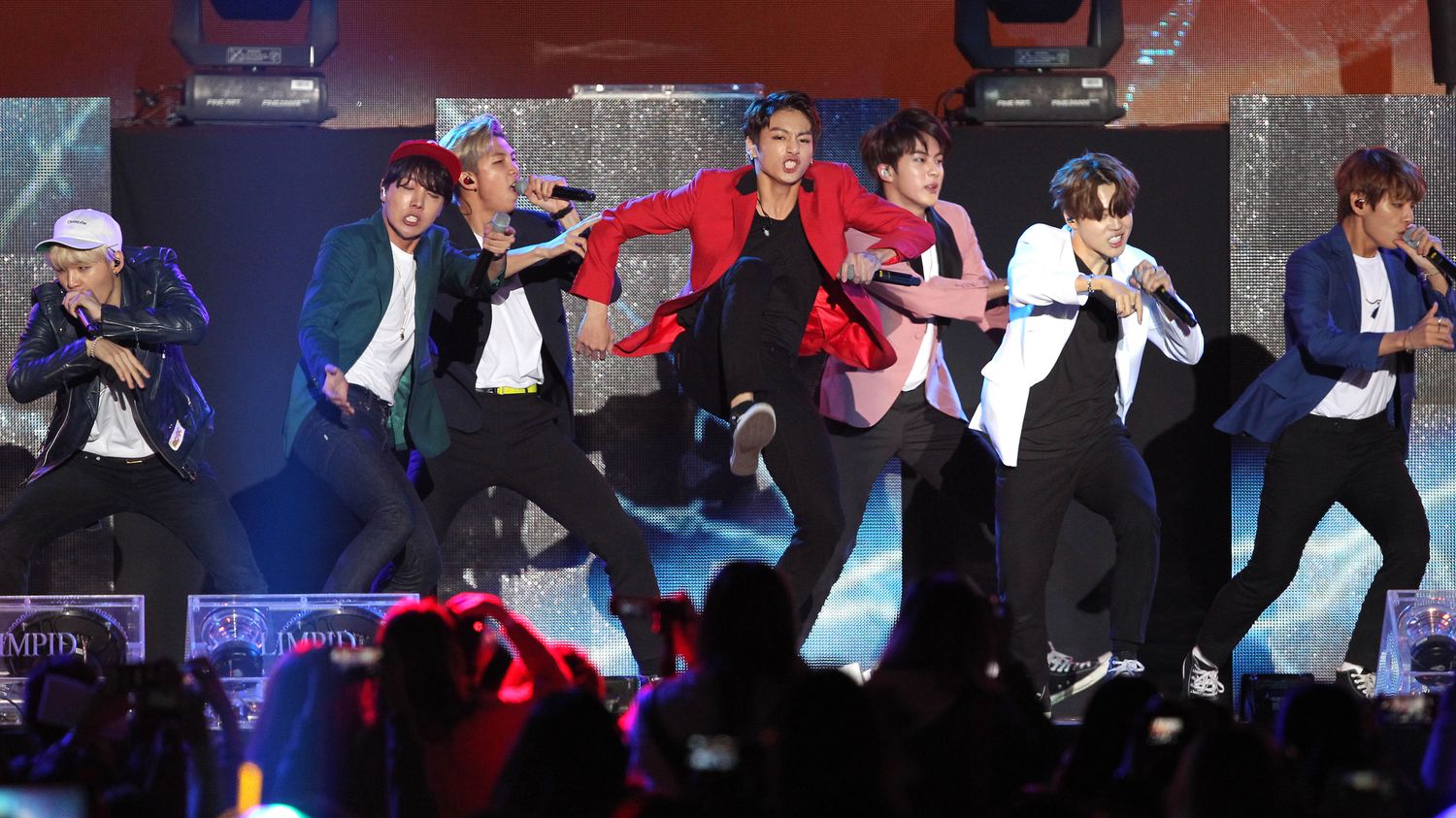 K Pop Group Bts Back On Stage In South Korea Four Months After