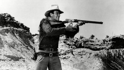 John Wayne dans "Hondo, l'homme du désert" de John Farrow (1953)
 (Moviestore Collection / Rex Features / SIPA)