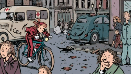 Dessin extrait de "Spirou ou l'espoir malgré tout" 
 (Emile Bravo /capture d&#039;écran)