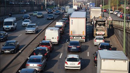 Le périphérique parisien, le 21 février 2019. (MAXPPP)