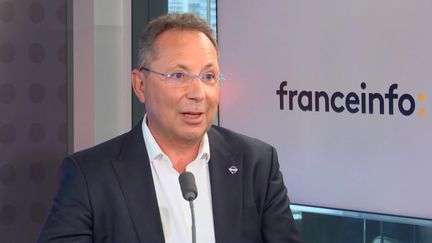 Éric Terefenko , président de Speedy, invité éco de franceinfo le 17 octobre 2023. (FRANCEINFO / RADIOFRANCE)