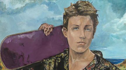 Arthur Rimbaud vu par Charlélie Couture. (CAPTURE D'ÉCRAN FRANCE 3)