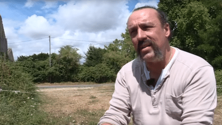 Benoît Biteau menaçait de mettre la clef sous la porte au 31 août 2018 s'il ne touchait pas les aides européennes auxquelles il a droit. (CAPTURE D'ÉCRAN FRANCE 3)