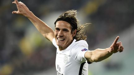 L'attaquant et buteur uruguayen du PSG, Edinson Cavani (DIMITAR DILKOFF / AFP)