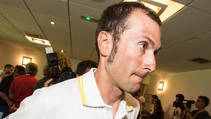 Ivan Basso avait annoncé son cancer en plein Tour de France cet été (MATTHIEU DE MARTIGNAC / MAXPPP)