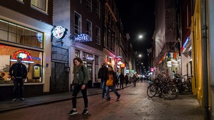 Le quartier rouge, à Amsterdam, le 11 avril 2011. (AURORE BELOT / AFP)