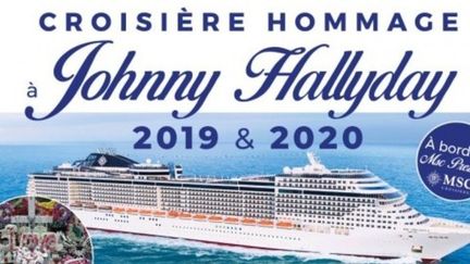 Prospectus de la croisière en hommage à Johnny Hallyday. (MANU VOYAGE)