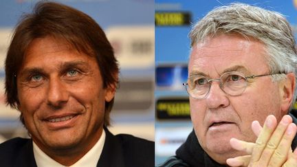 Antonio Conte et Guus Hiddink, les nouveaux sélectionneurs de l'Italie et des Pays-Bas