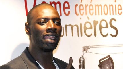 Omar Sy vendredi 13 janvier à la remise des Prix Lumières
 (AFP - Patrick Kovarik)