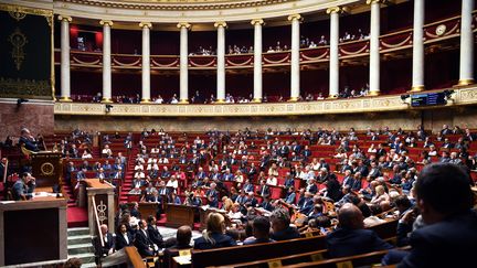 Une session de questions au gouvernement (QAG) à l'Assemblée nationale, le 10 septembre 2019 à Paris.&nbsp; (ERIC FEFERBERG / AFP)