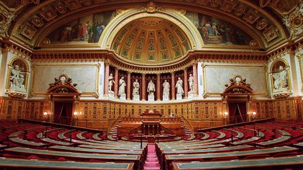 Sénat. (JEAN-PIERRE MULLER / AFP)