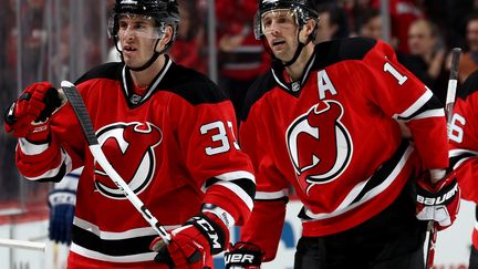 Yohann Auvitu, le défenseur des New Jersey Devils (ELSA / GETTY IMAGES NORTH AMERICA)